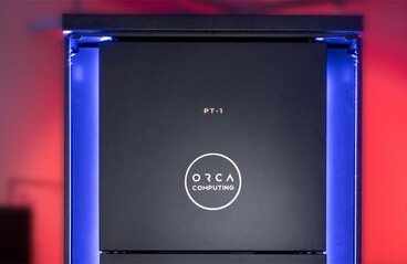 ORCA PT-1 photonic quantum computer cabinet