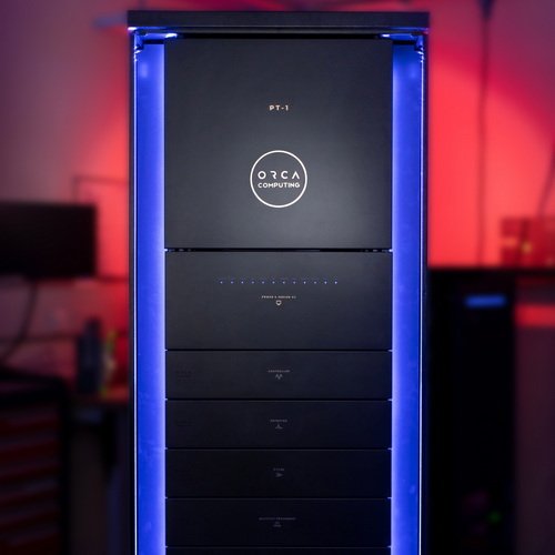 ORCA PT-1 photonic quantum computer cabinet
