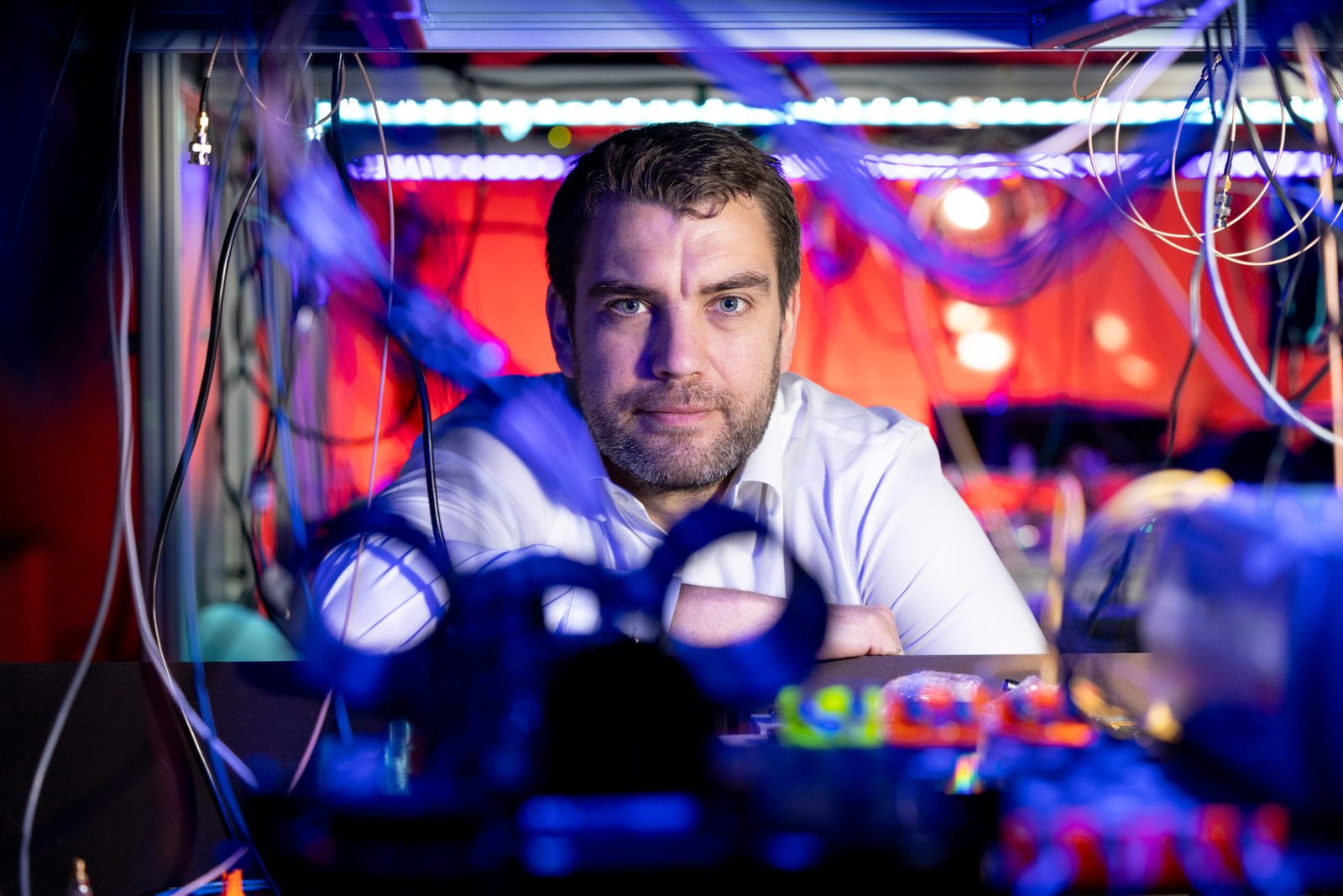 Richard Murray in the ORCA Computing laboratory