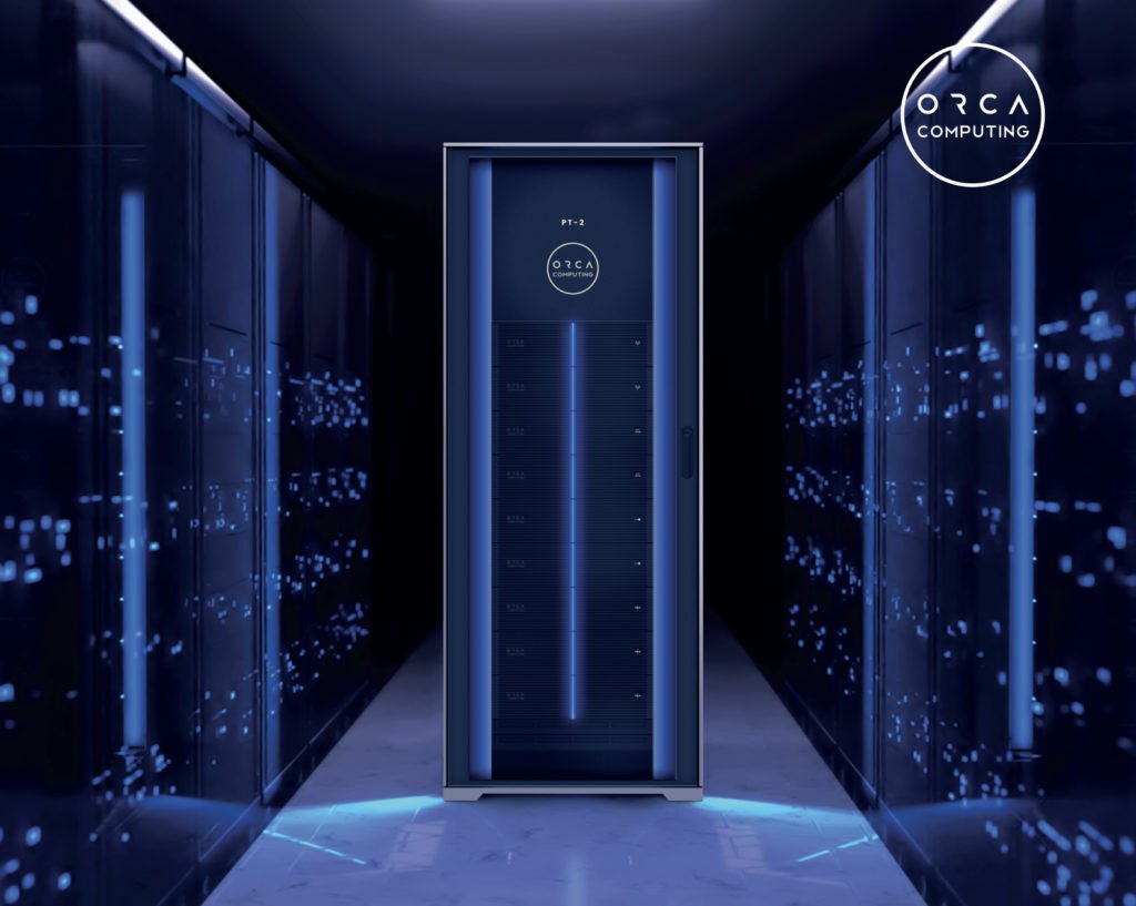 ORCA PT-2 photonic quantum computer in a data centre