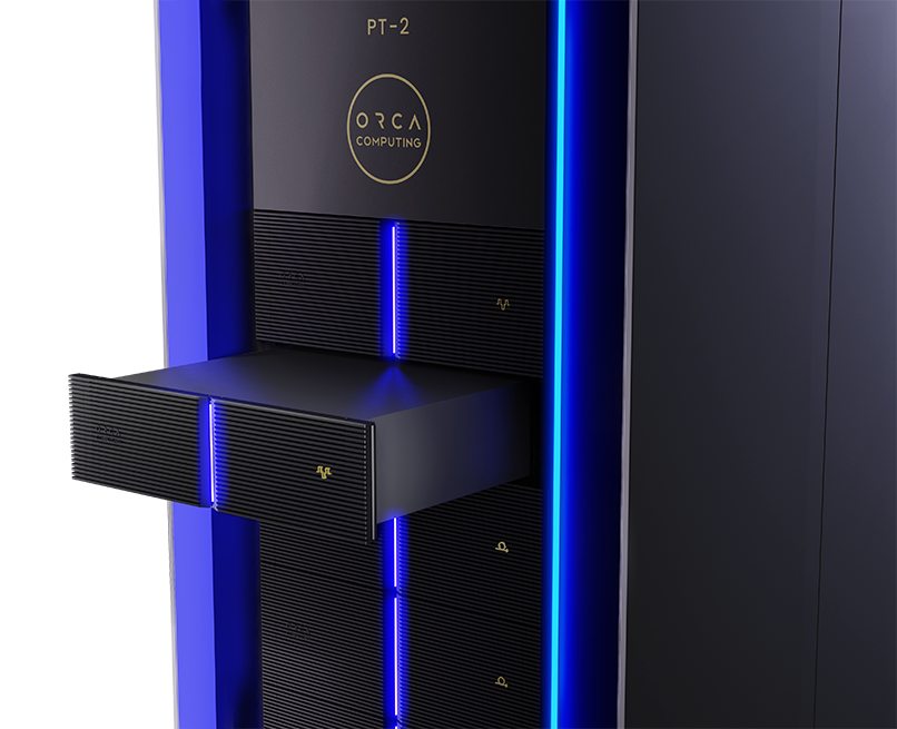 ORCA PT-2 photonic quantum computer in a data centre