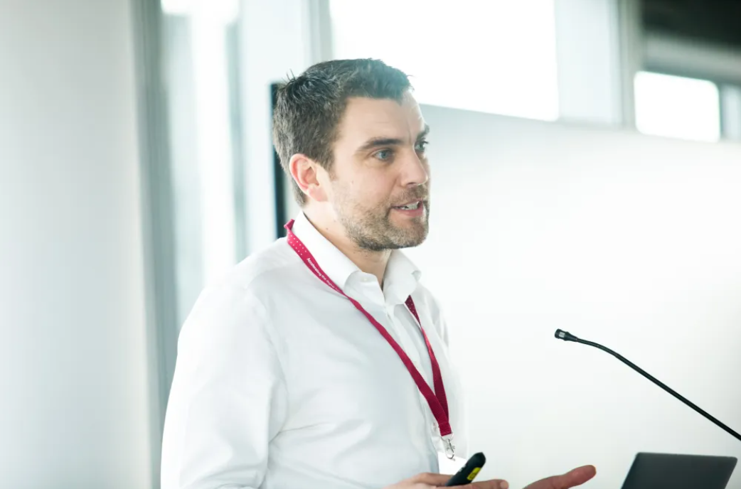 Richard Murray speaking at a conference