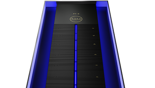 ORCA PT-2 photonic quantum computer in a data centre