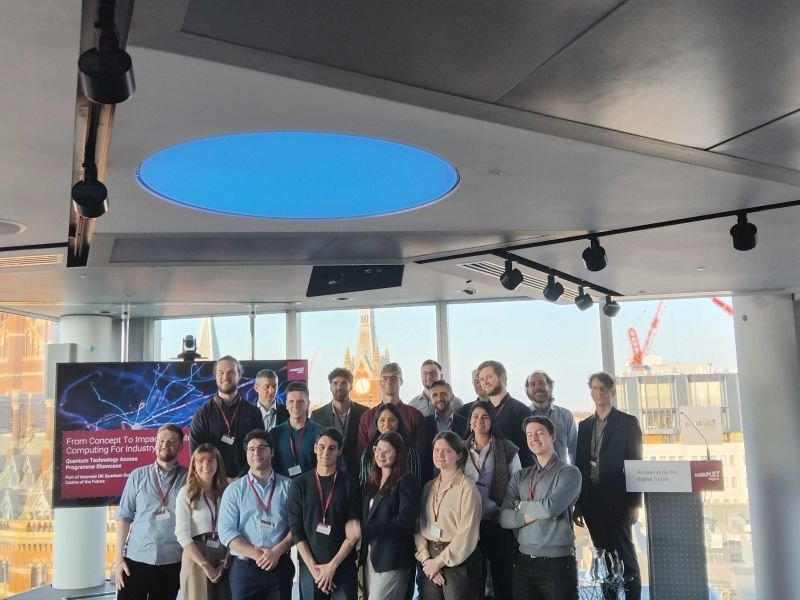 Participants in a Digital Catapult quantum technology programme