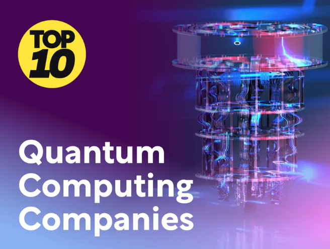 Technology Magazine graphic: top 10 quantum computing companies