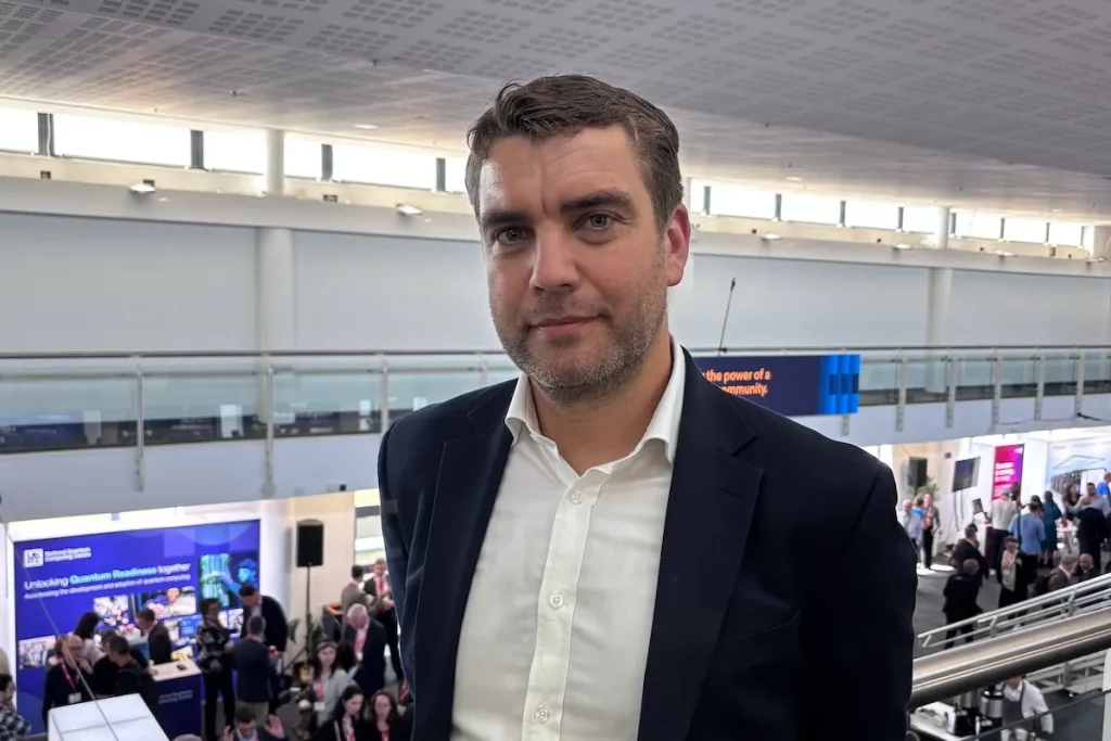 Richard Murray at a technology event