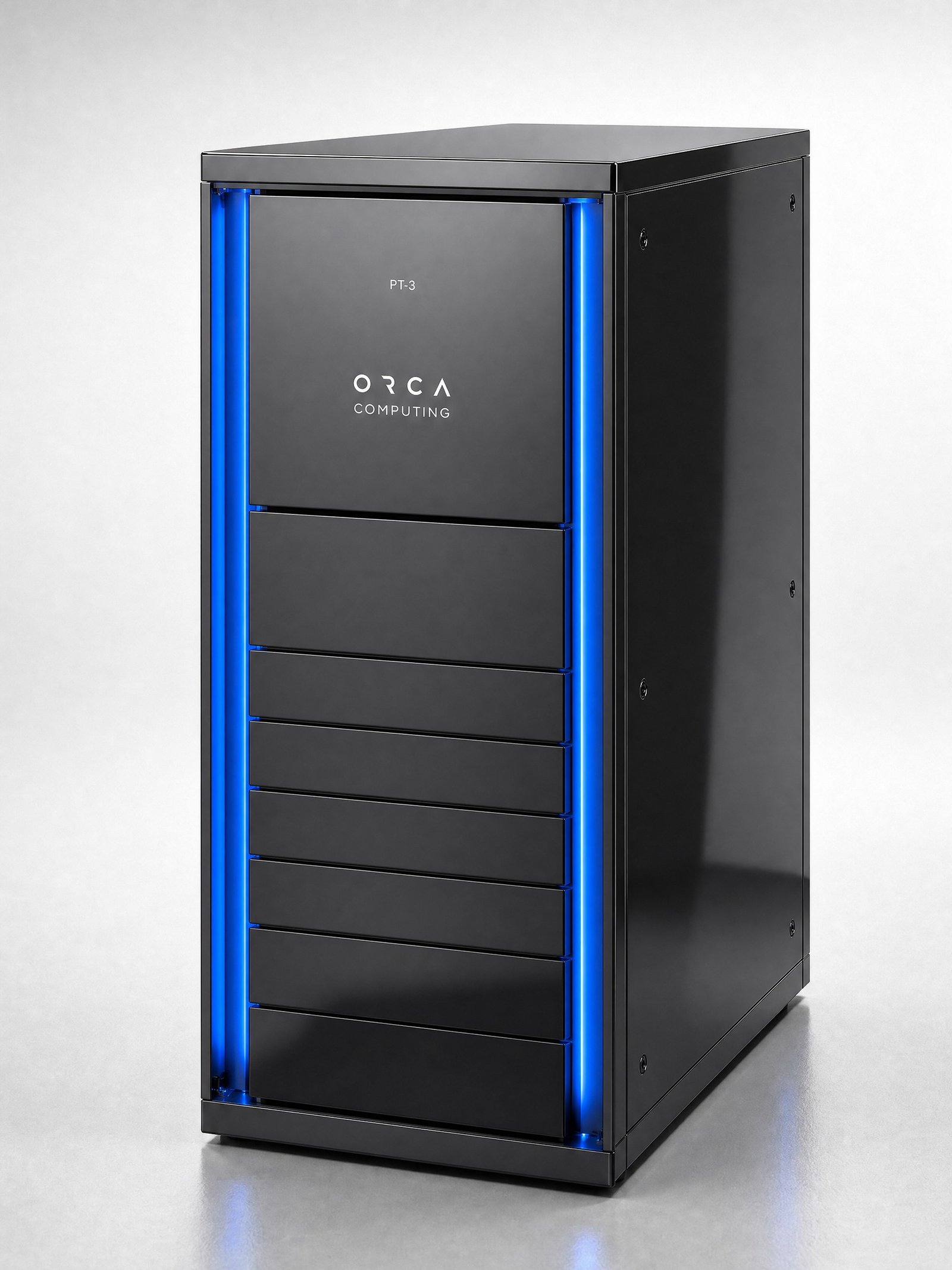 ORCA PT-3 photonic quantum computer cabinet